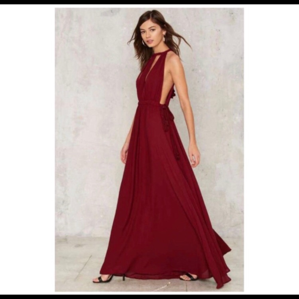 Nasty gal silhouette dress